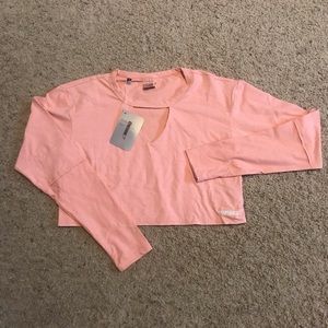 Gymshark powerdot crop top